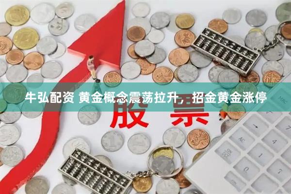 牛弘配资 黄金概念震荡拉升，招金黄金涨停